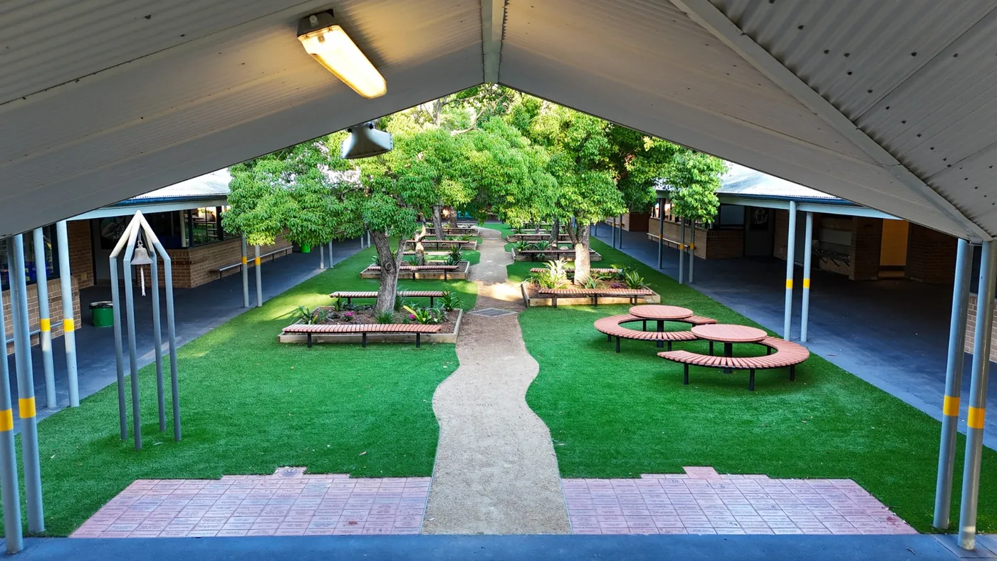 Outdoor Furniture at Sunshine Bay Public School