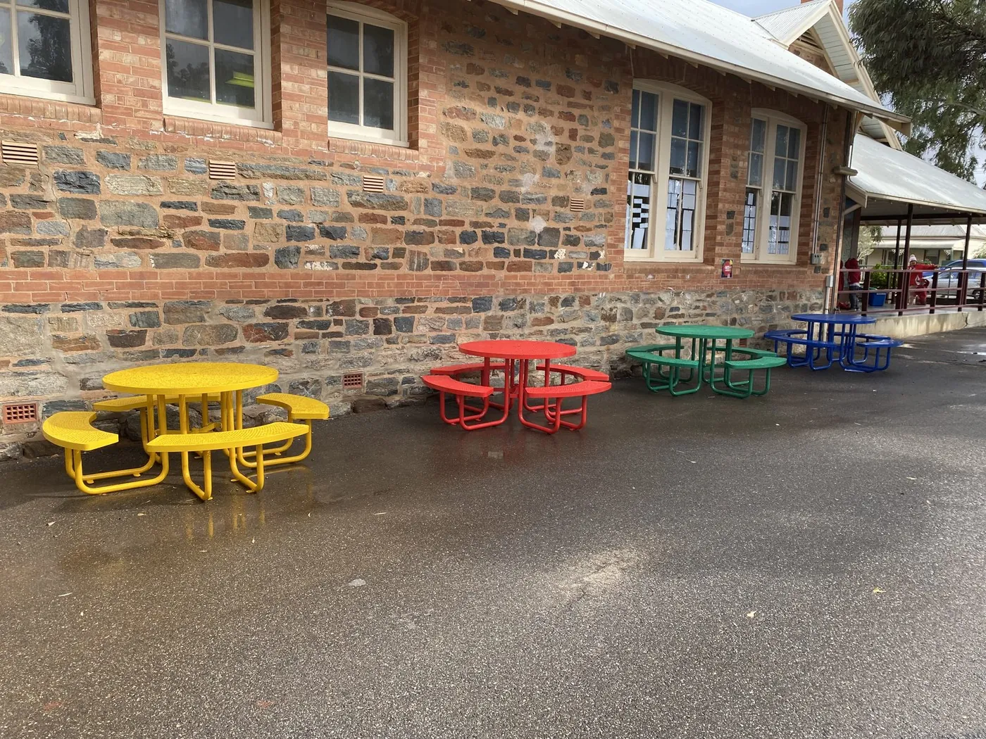 Outdoor Furniture at Alma PS