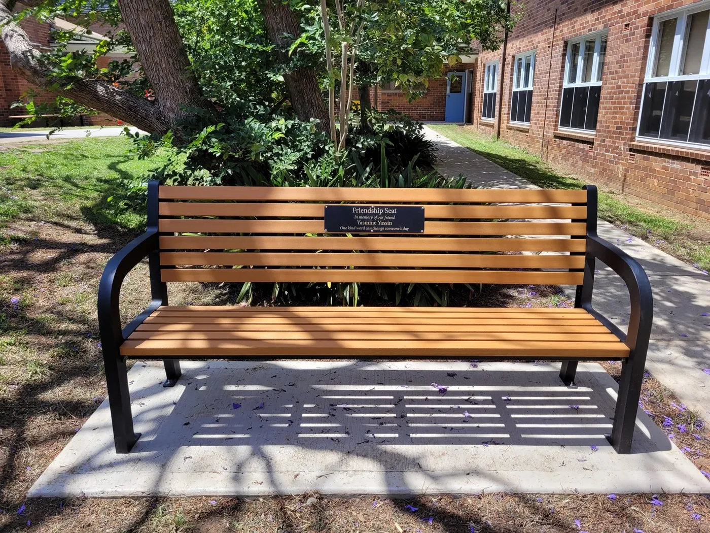 Outdoor Furniture at Wiley Park Girls HS