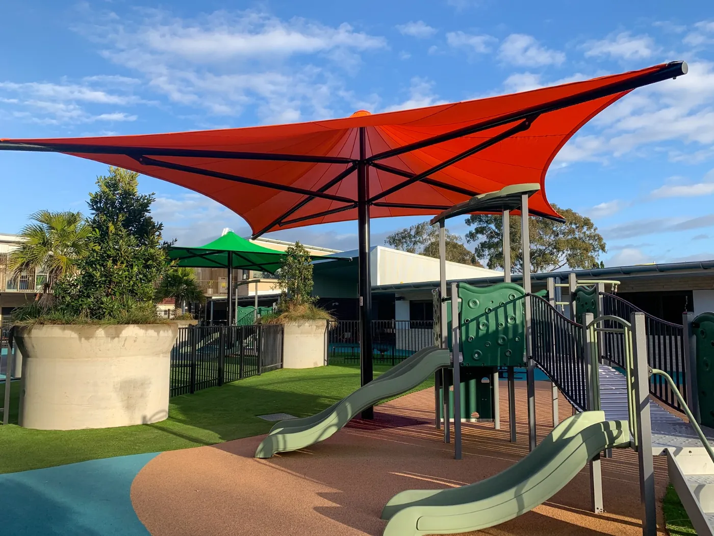 Shade, Shelters & COLAs at Mainsbridge School