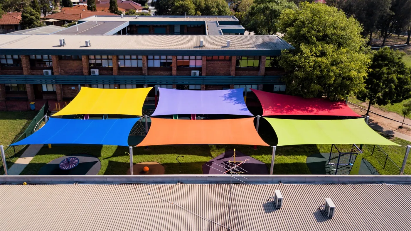 Shade, Shelters & COLAs at Busby West Public School