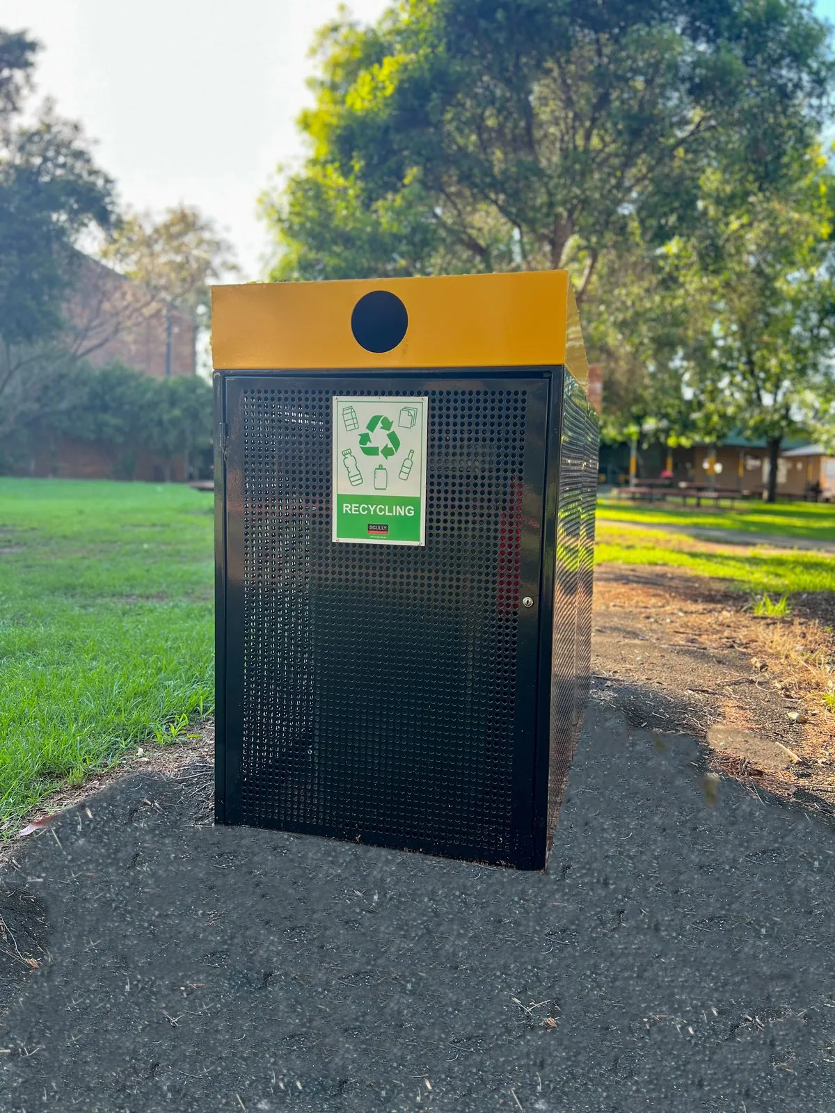 Bin Enclosures at East Hills Girls THS