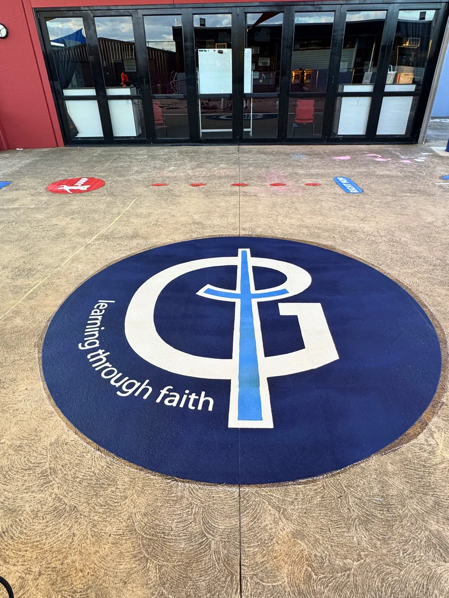 Thermo Playground Markings at St George Preca