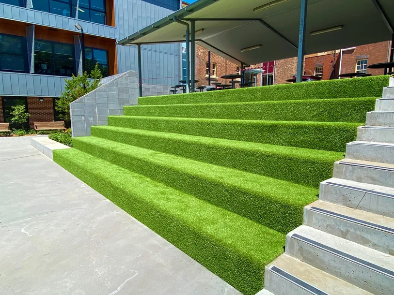 Synthetic Grass & Softfall at Central Sydney Intensive English School